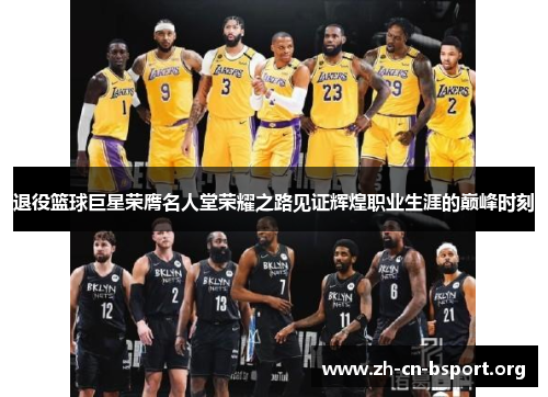 退役篮球巨星荣膺名人堂荣耀之路见证辉煌职业生涯的巅峰时刻